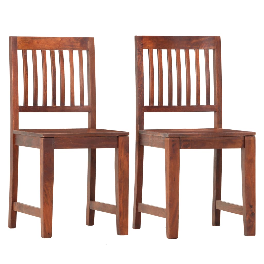 Chaises À Manger Lot De 6 Bois Solide De Manguier