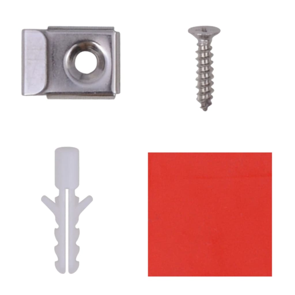 Carreaux De Miroir Sans Cadre 16 Pcs 20,5 Cm