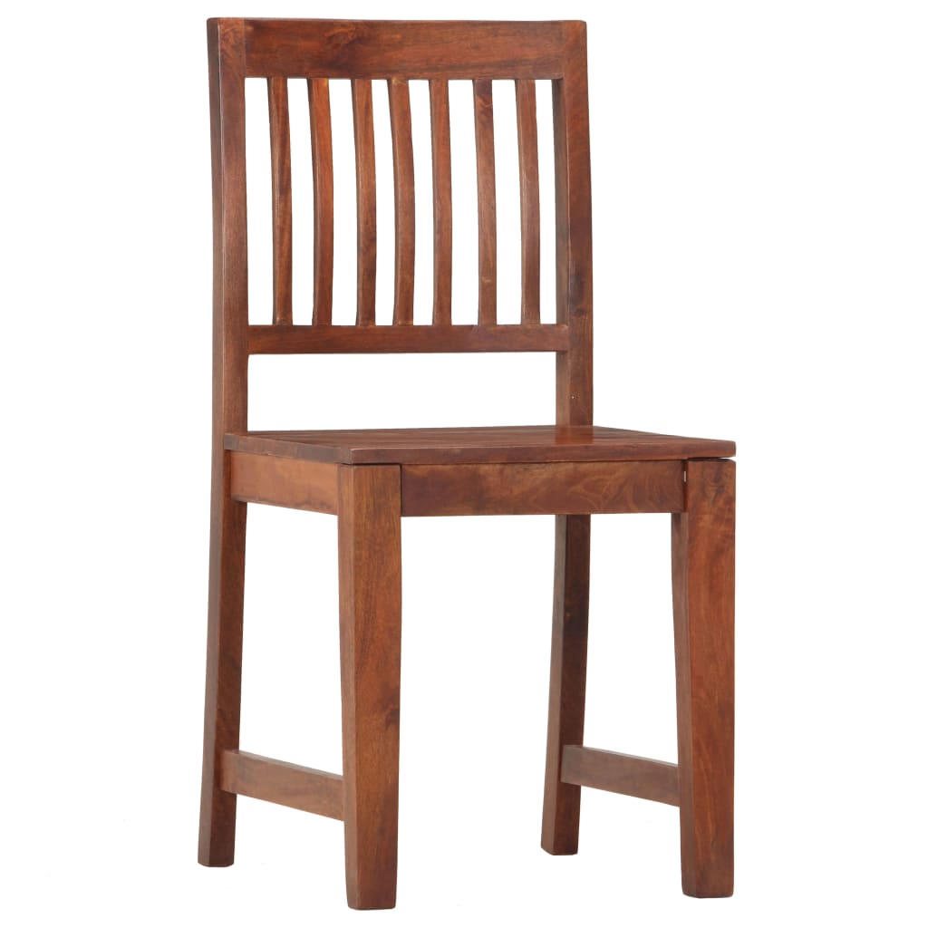 Chaises À Manger Lot De 6 Bois Solide De Manguier