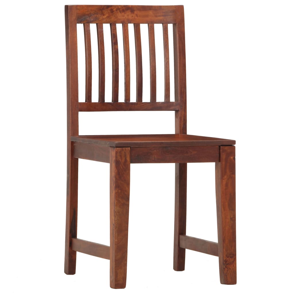 Chaises À Manger Lot De 6 Bois Solide De Manguier