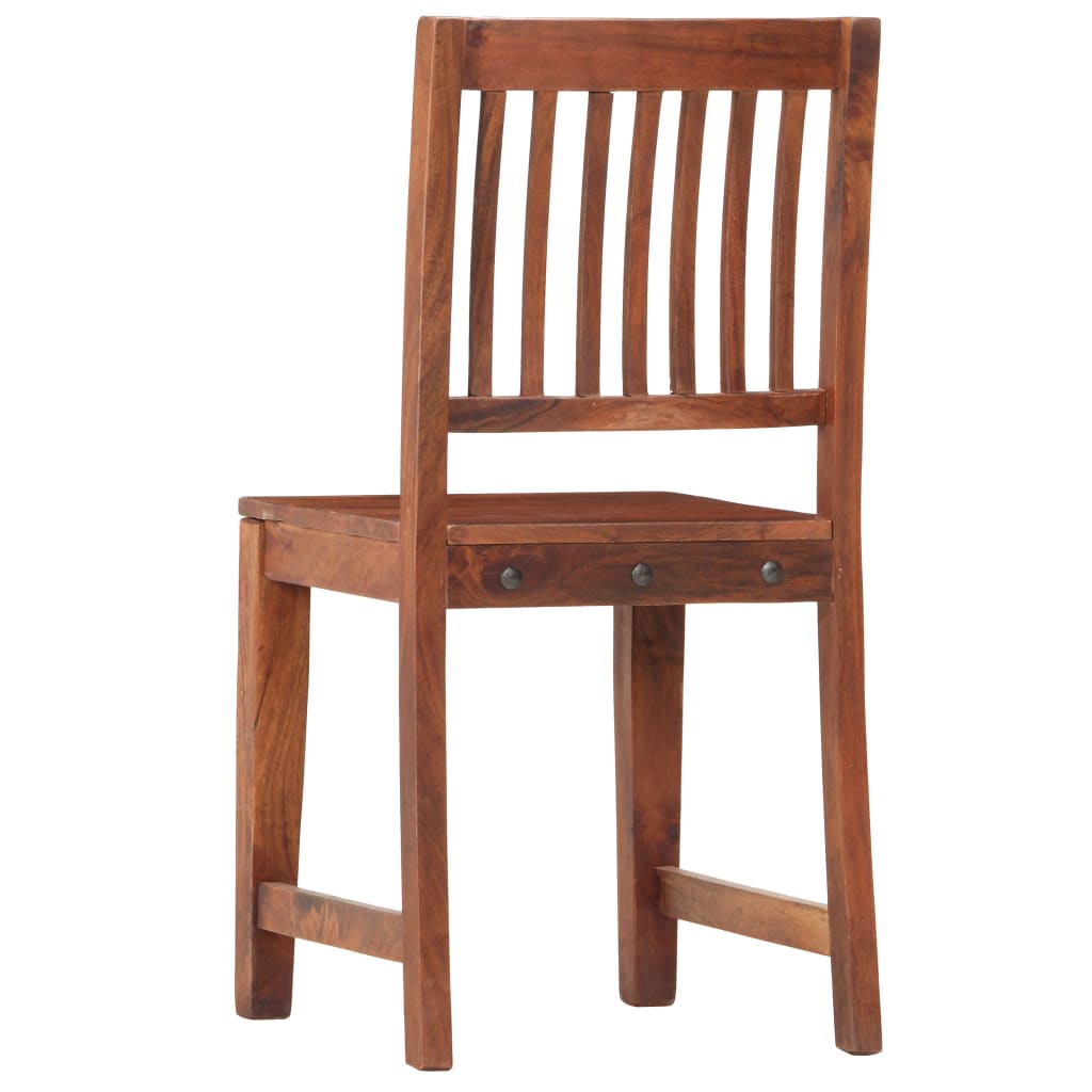 Chaises À Manger Lot De 6 Bois Solide De Manguier
