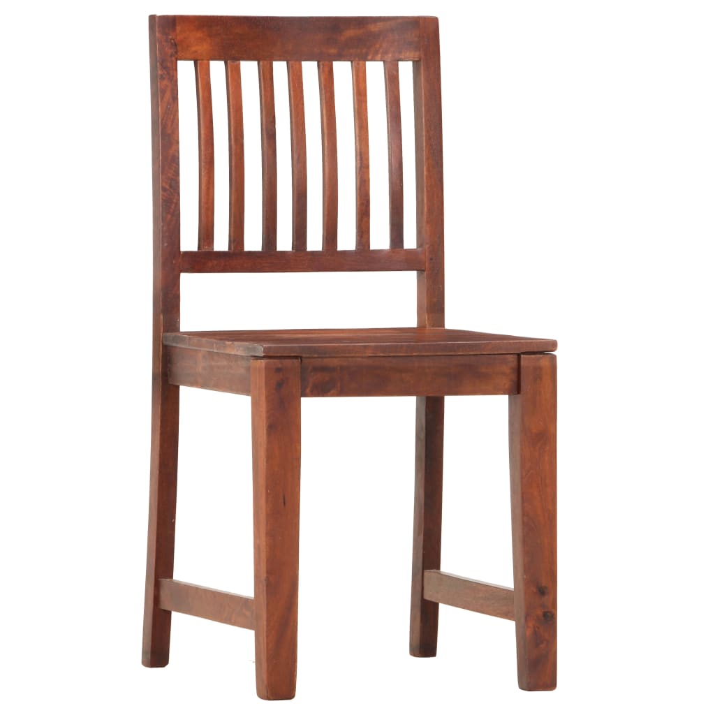 Chaises À Manger Lot De 6 Bois Solide De Manguier