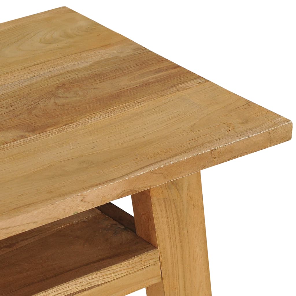 Table Console 120X35X75 Cm Bois De Teck Massif