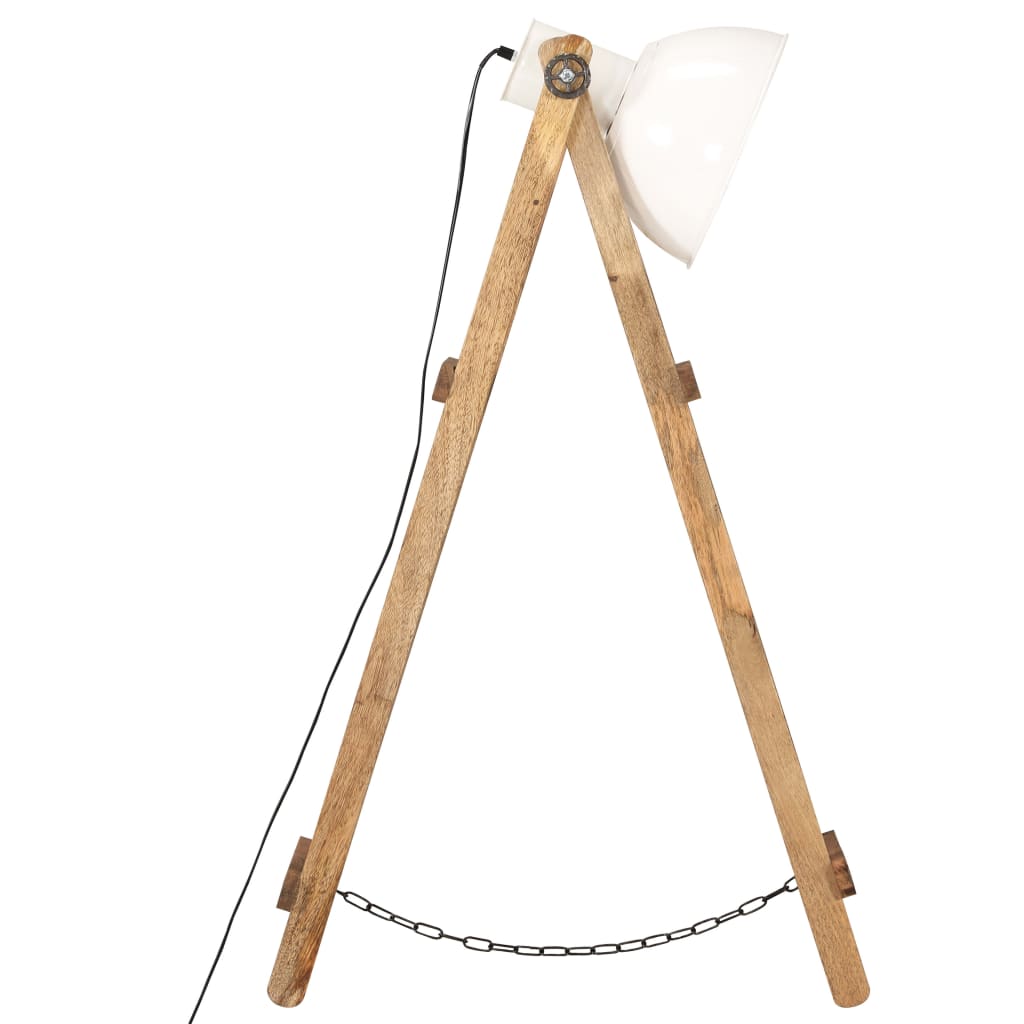 Lampadaires 3 Pcs E27 Bois De Manguier Massif