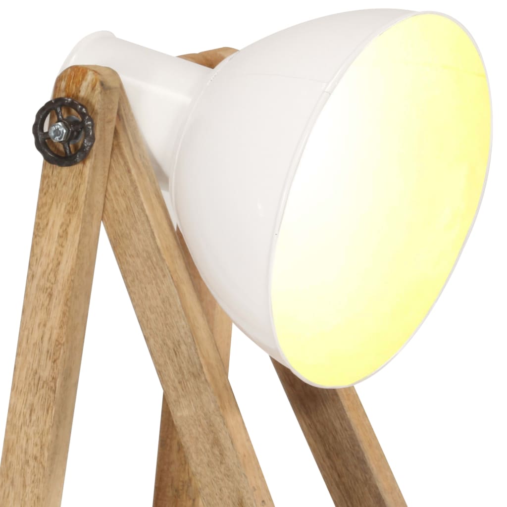 Lampadaires 3 Pcs E27 Bois De Manguier Massif