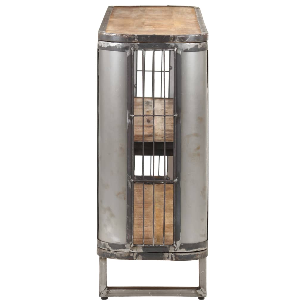 Buffet 120X30X73 Cm Bois De Manguier Massif