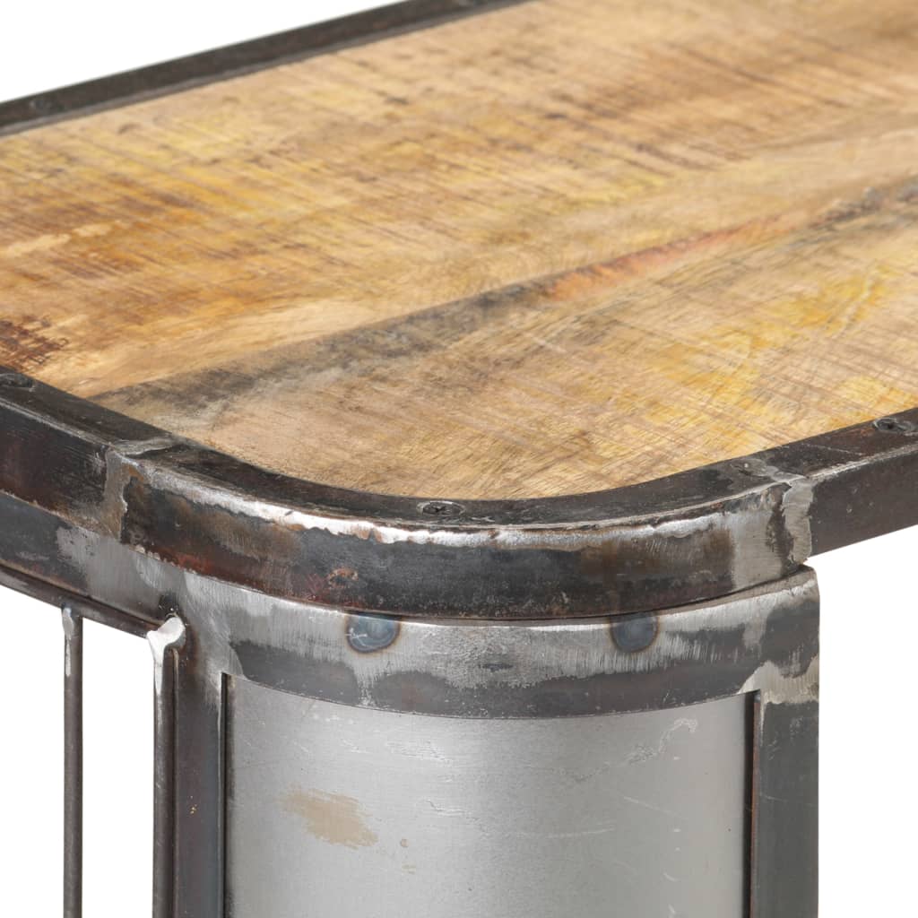 Buffet 120X30X73 Cm Bois De Manguier Massif