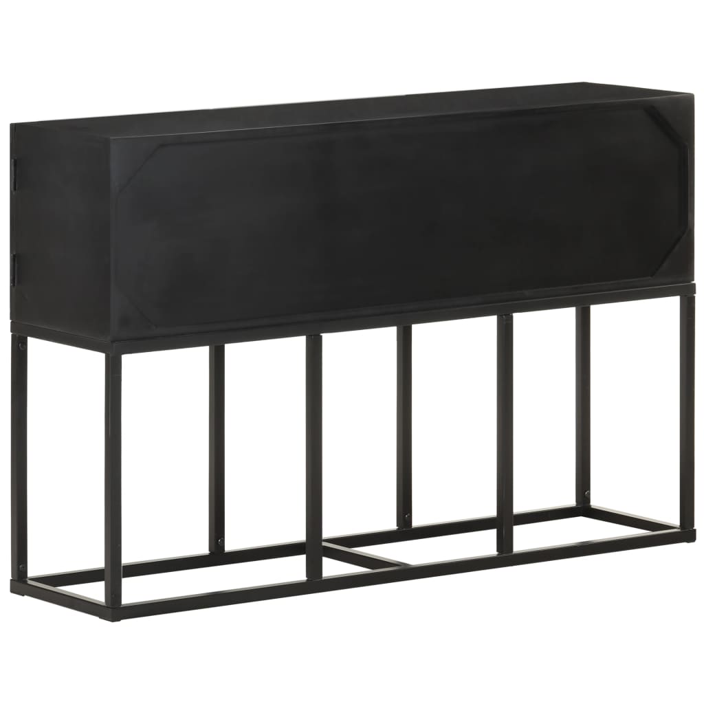 Buffet 115X30X76 Cm Bois De Manguier Massif