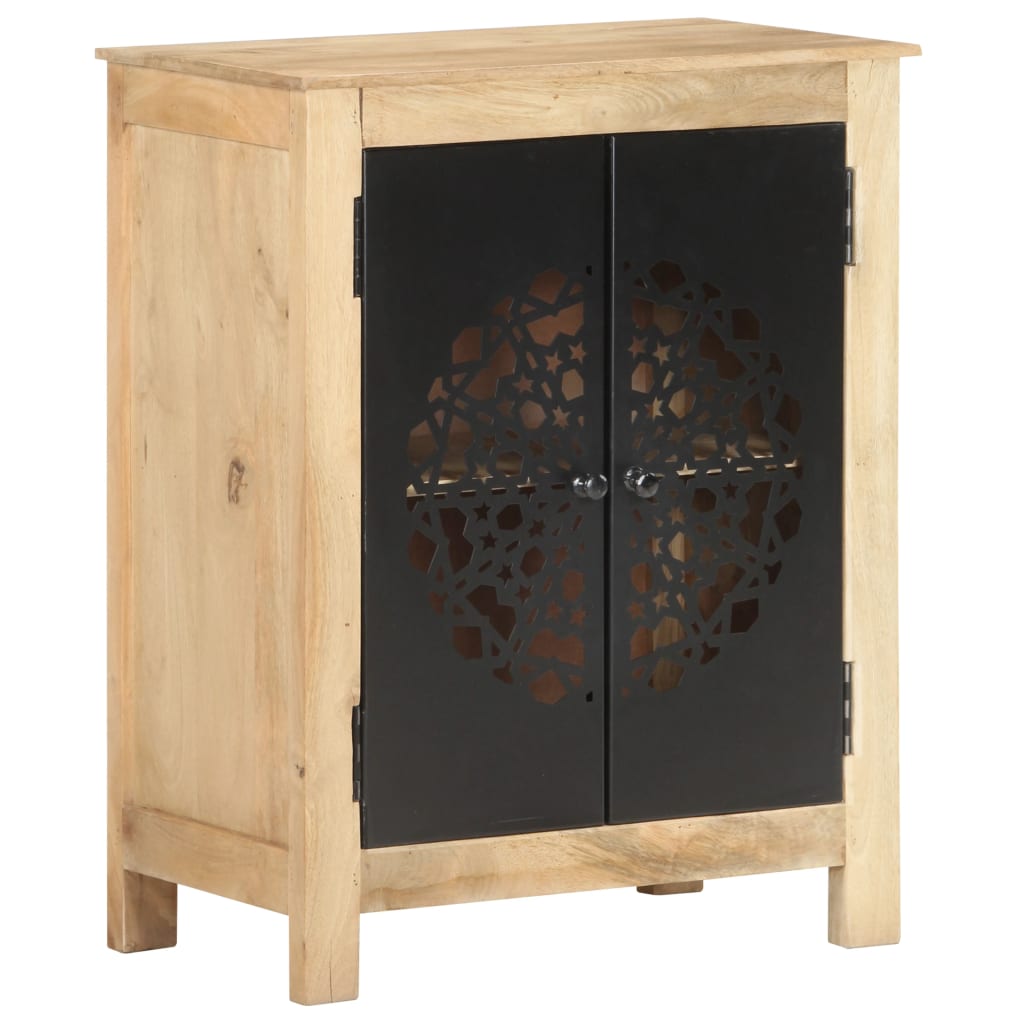 Buffet 60X35X75 Cm Bois De Manguier Massif