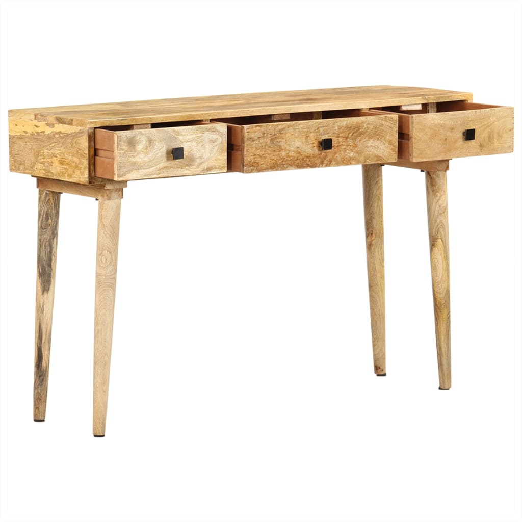 Table Console 115X35X76 Cm Bois De Manguier Massif