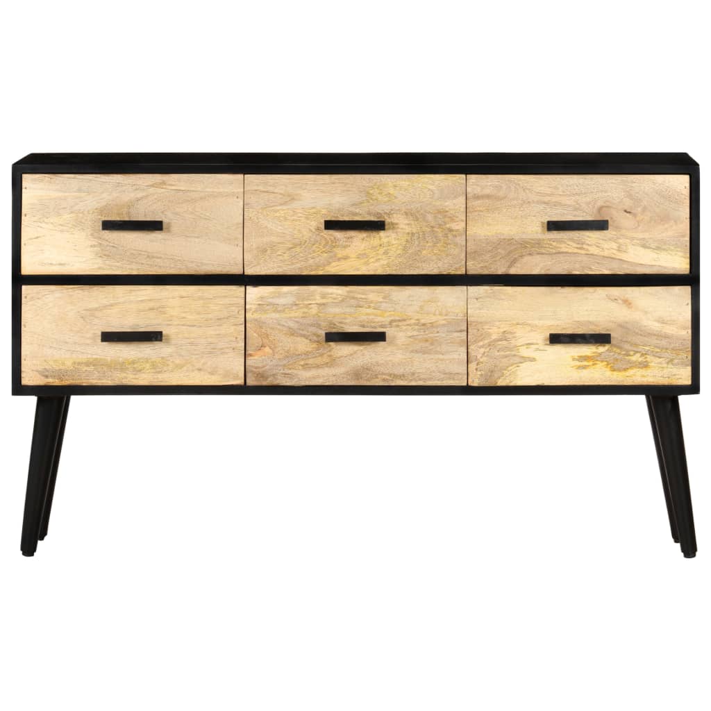 Buffet 110X33X64 Cm Bois De Manguier Massif