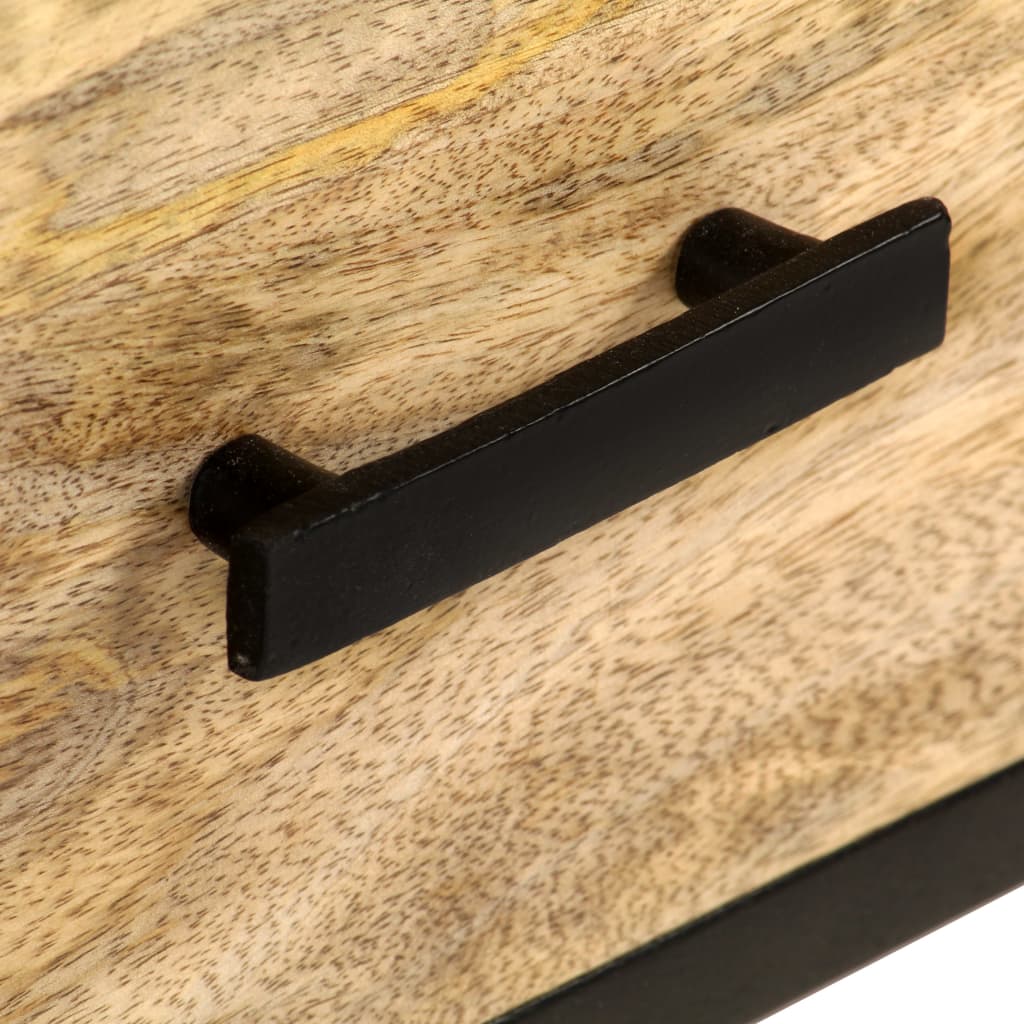 Buffet 110X33X64 Cm Bois De Manguier Massif