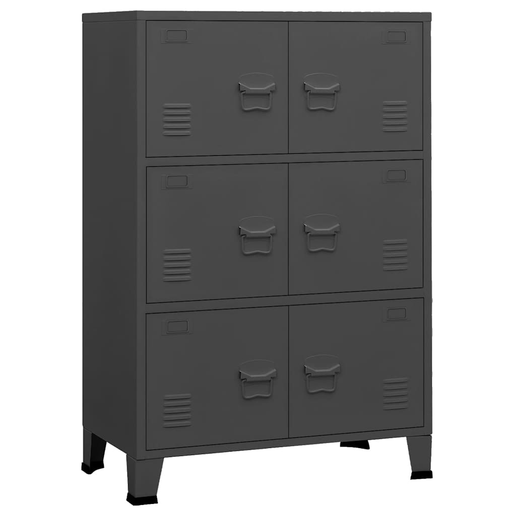 Coffre De Rangement Industriel 75X40X Métal