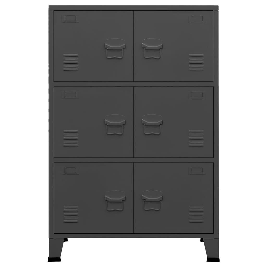Coffre De Rangement Industriel 75X40X Métal