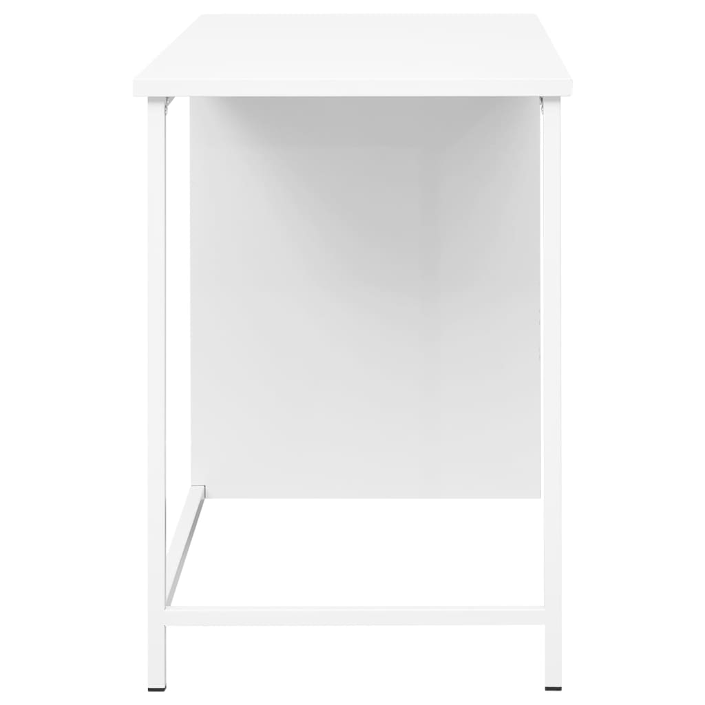 Bureau Industriel Avec Tiroirs 105X52X75 Cm Acier