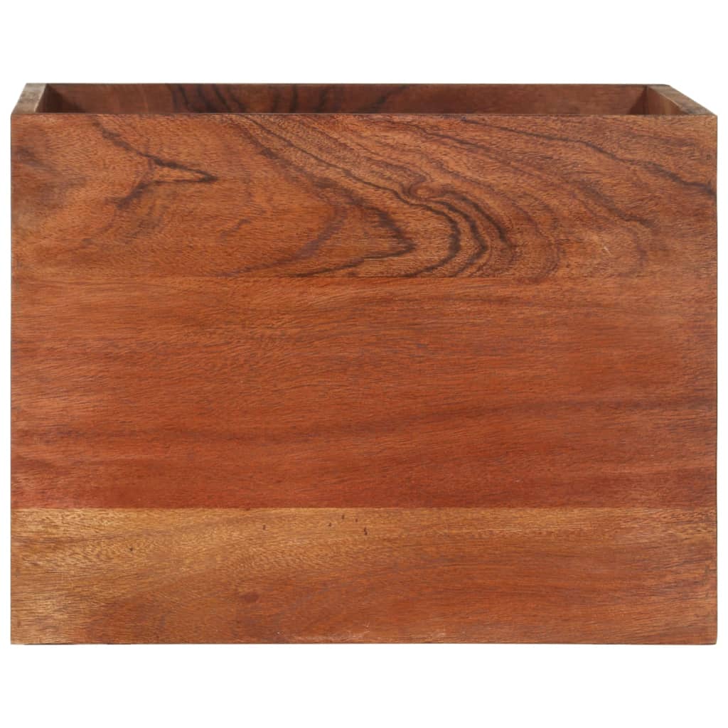 Étagère Murale 40X30X40 Cm Bois D'acacia Solide