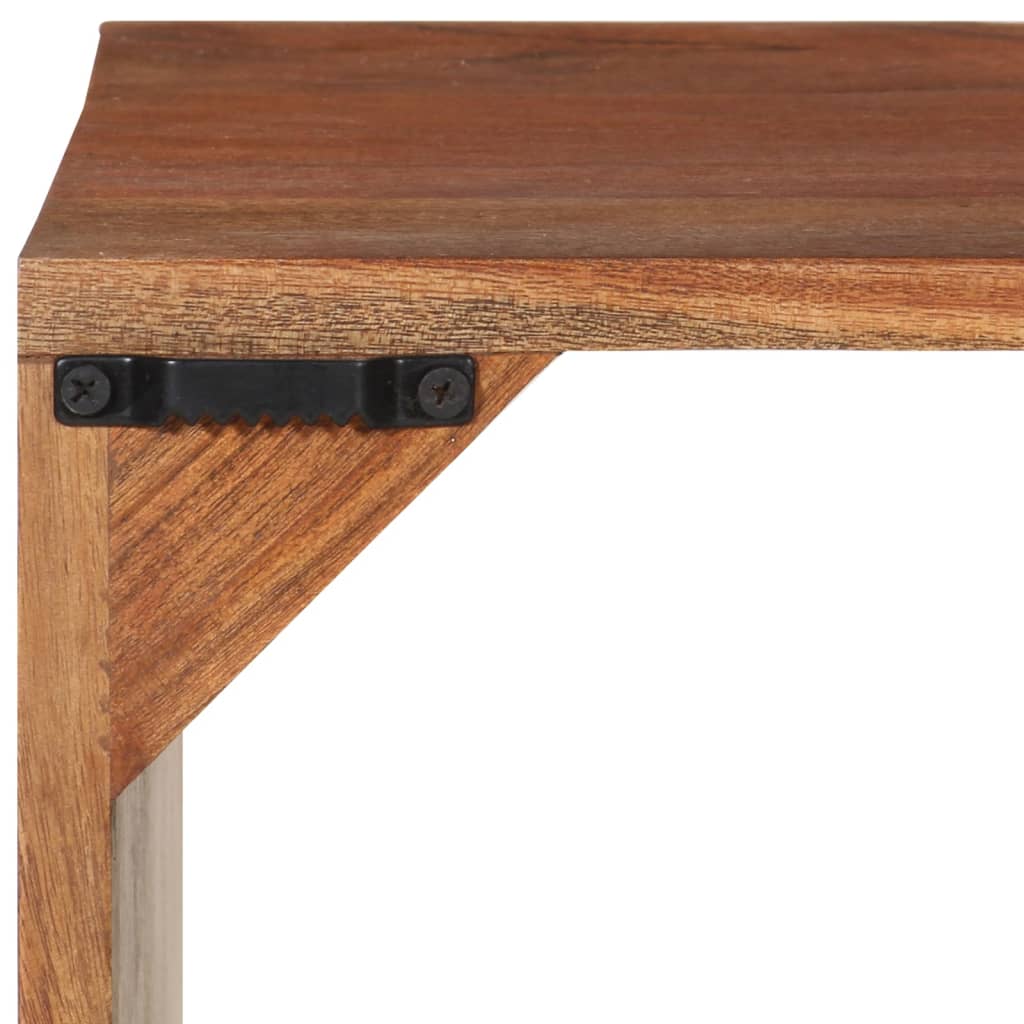 Étagère Murale 40X30X40 Cm Bois D'acacia Solide