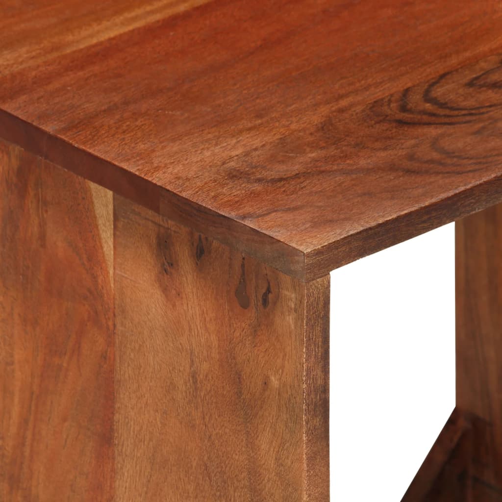 Étagère Murale 40X30X40 Cm Bois D'acacia Solide