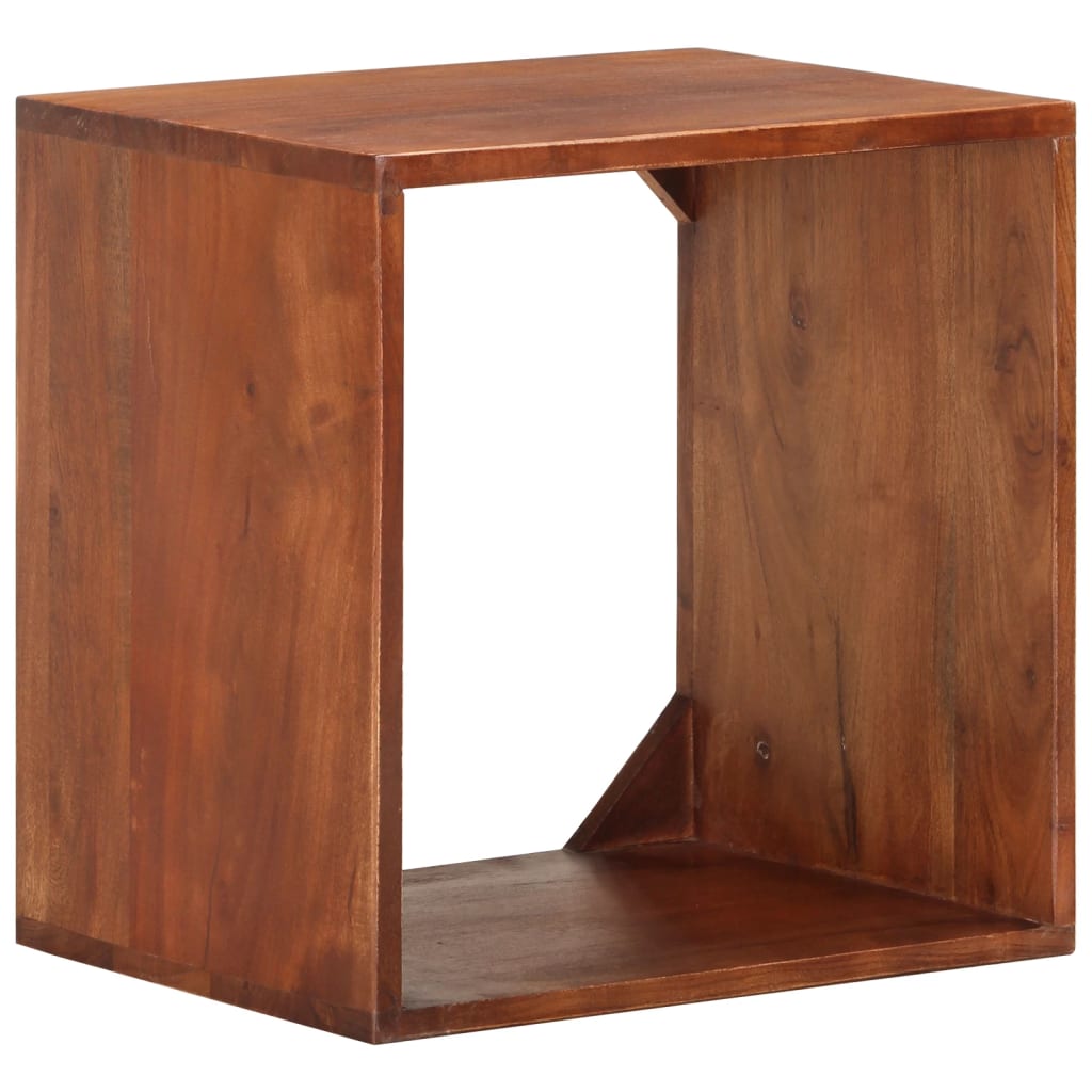 Étagère Murale 40X30X40 Cm Bois D'acacia Solide