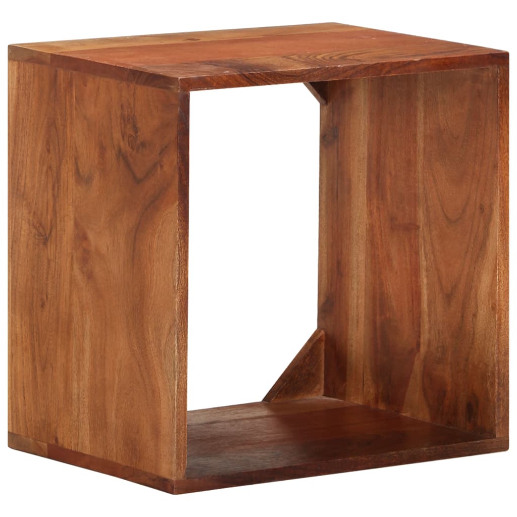 Étagère Murale 40X30X40 Cm Bois D'acacia Solide