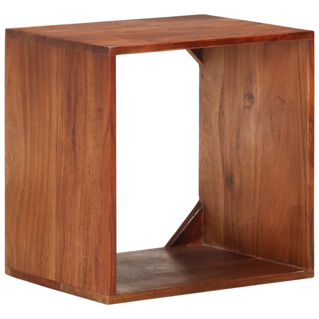 Étagère Murale 40X30X40 Cm Bois D'acacia Solide