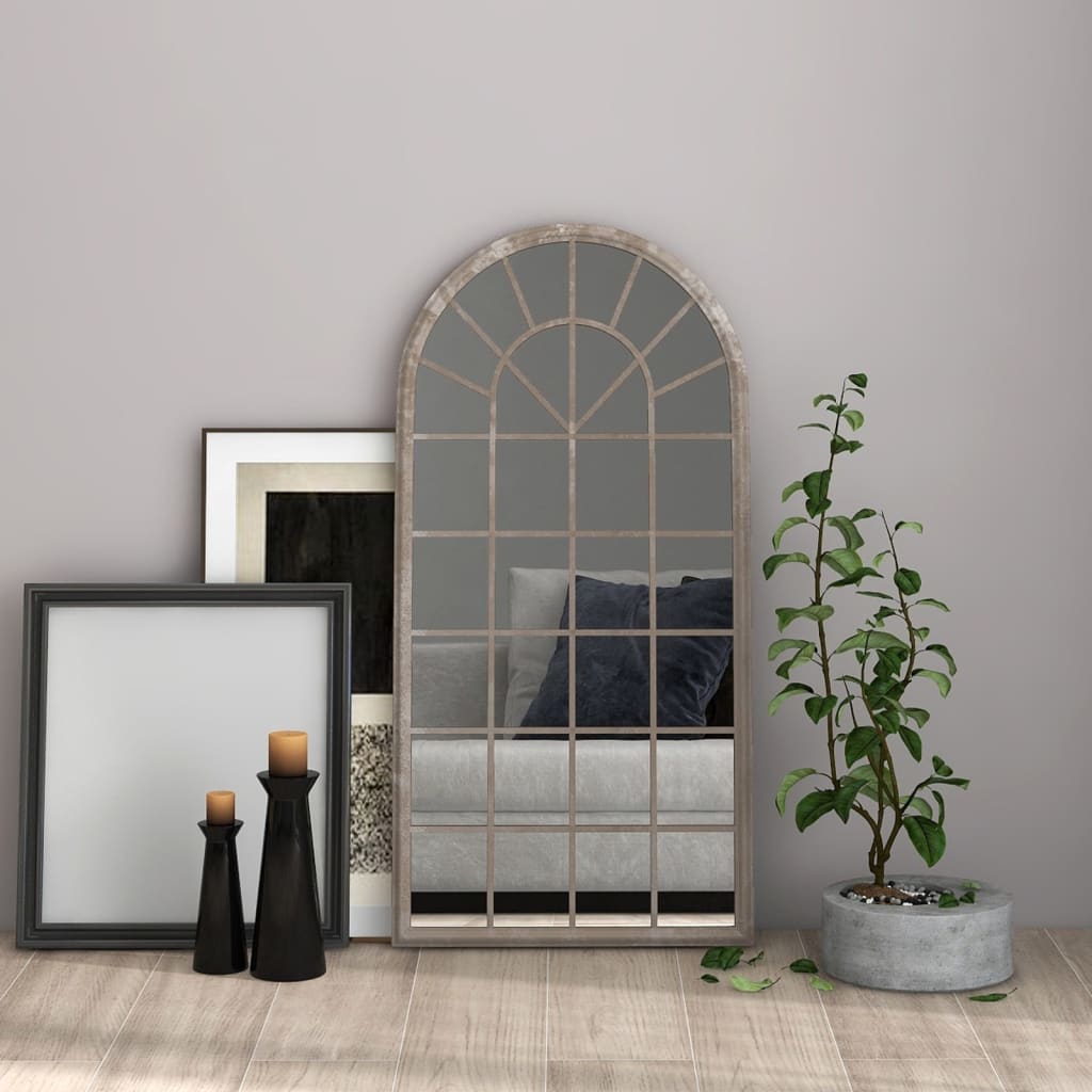 Miroir Sable 90X45 Cm Fer Pour Utilisation À L'intérieur
