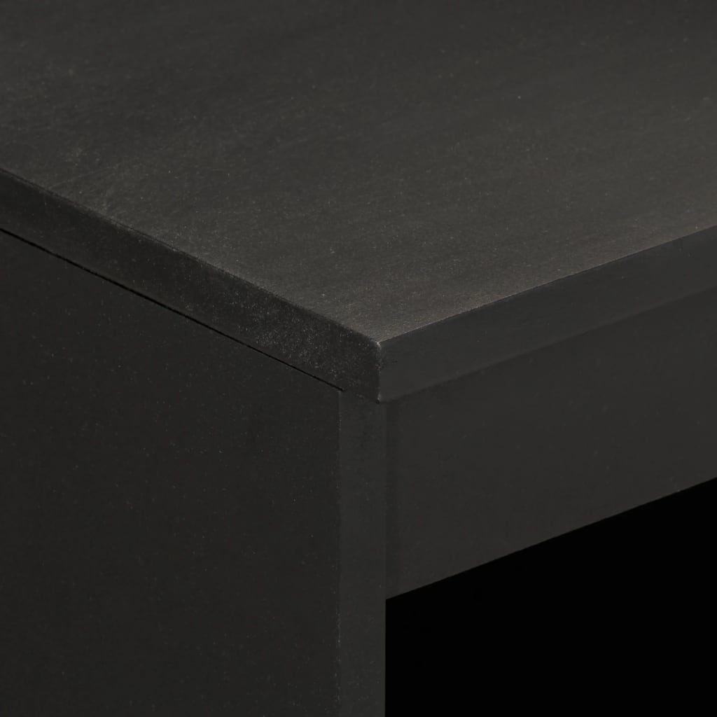 Armoire Latérale 60X33X75 Cm Bois Massif De Manguier