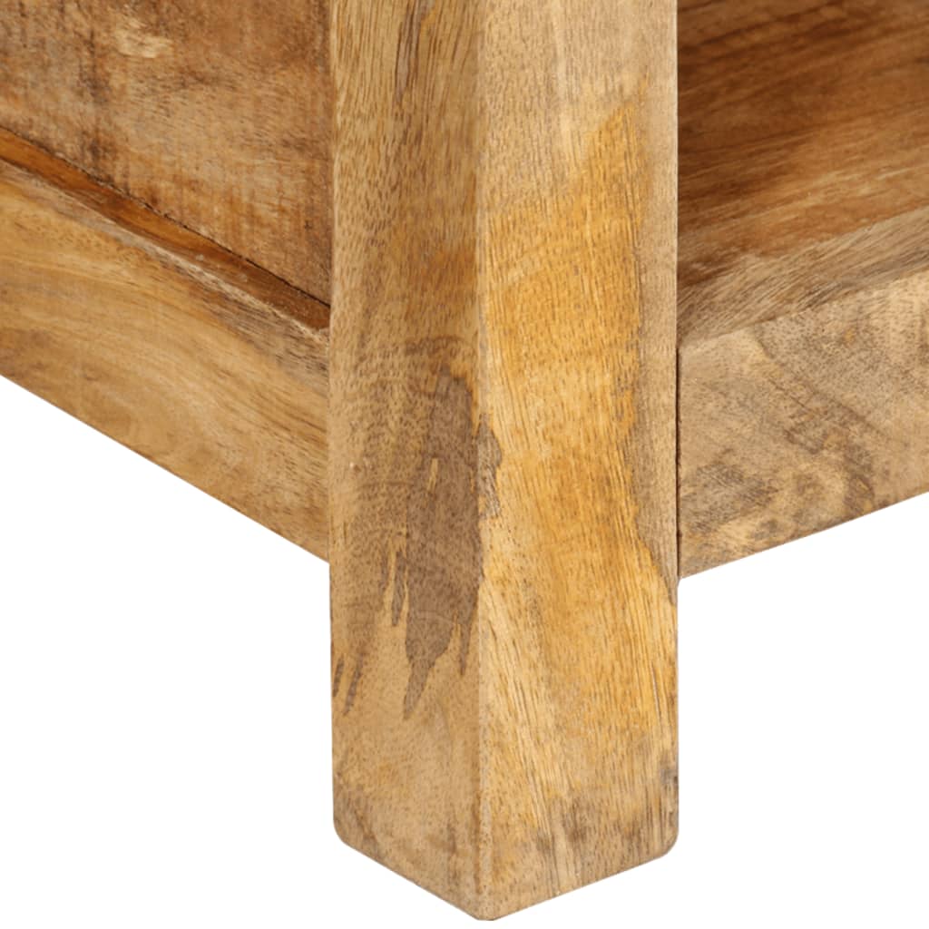 Table Basse 80X55X30 Cm Bois De Manguier Massif