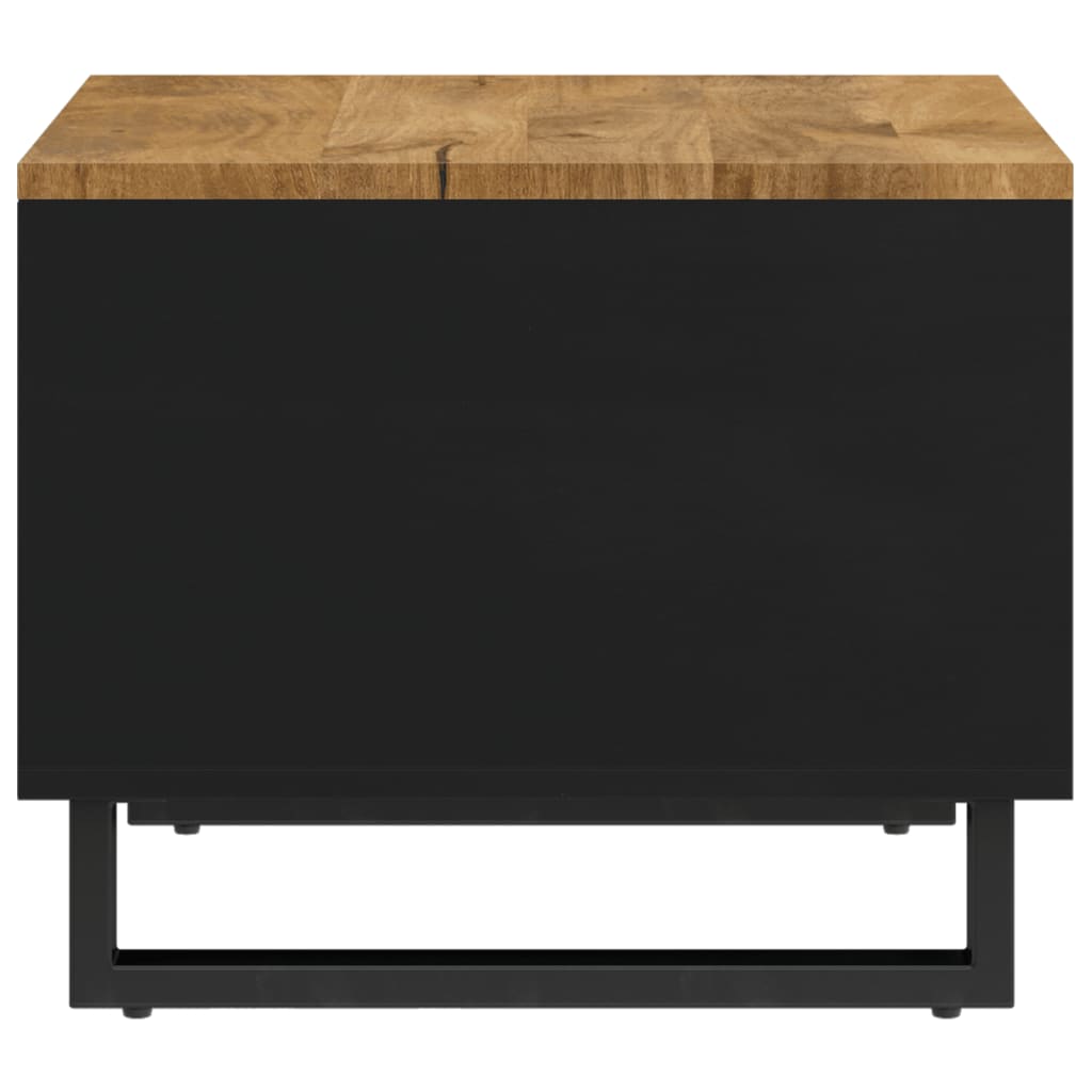 Table Basse 55X50X40 Cm Bois De Manguier Massif