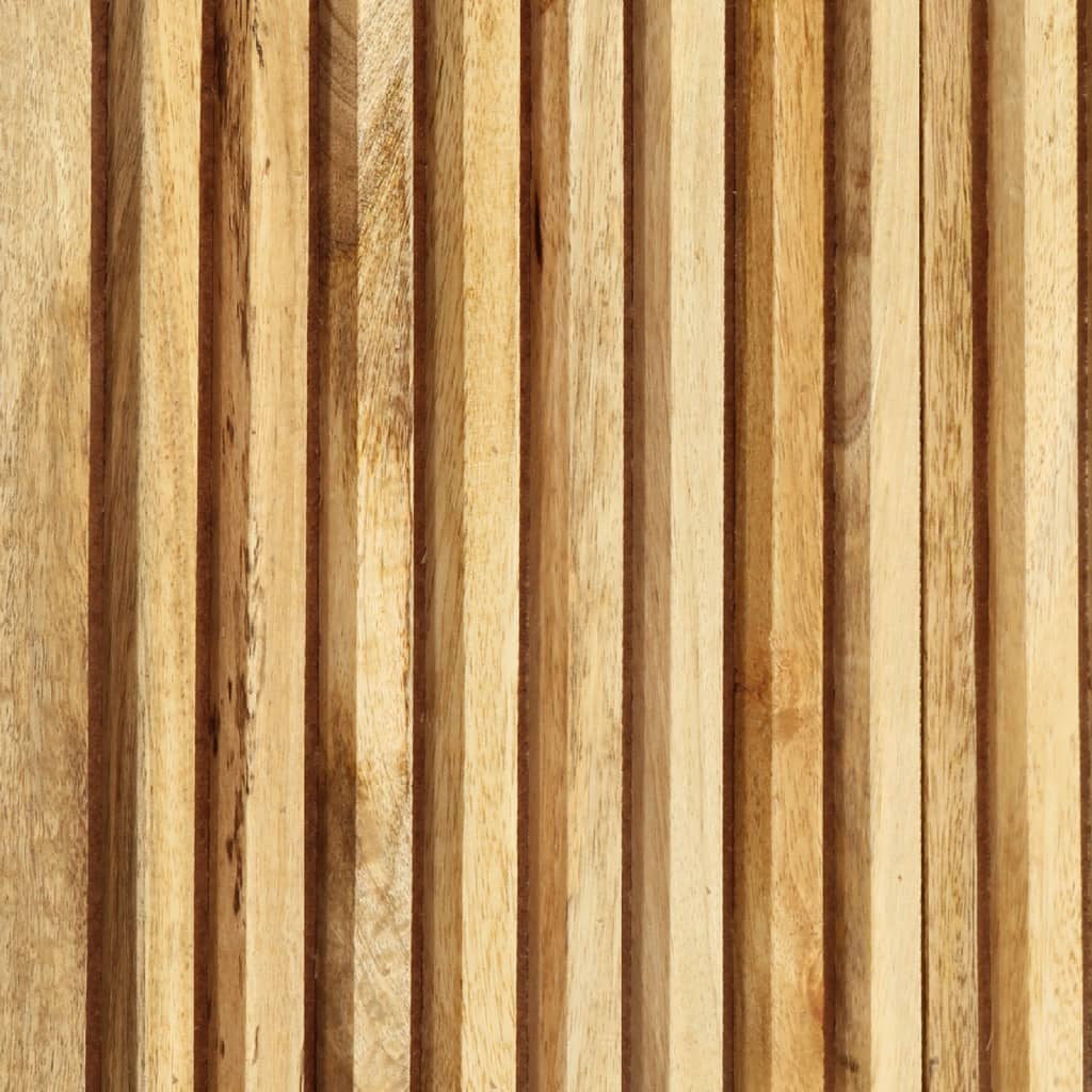 Buffet Avec 2 Portes 55X35X70 Cm Bois Massif De Manguier