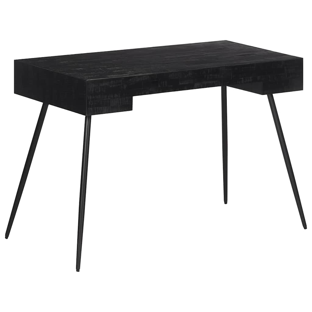 Bureau 117X56,5X75 Cm Teck Massif Récupéré