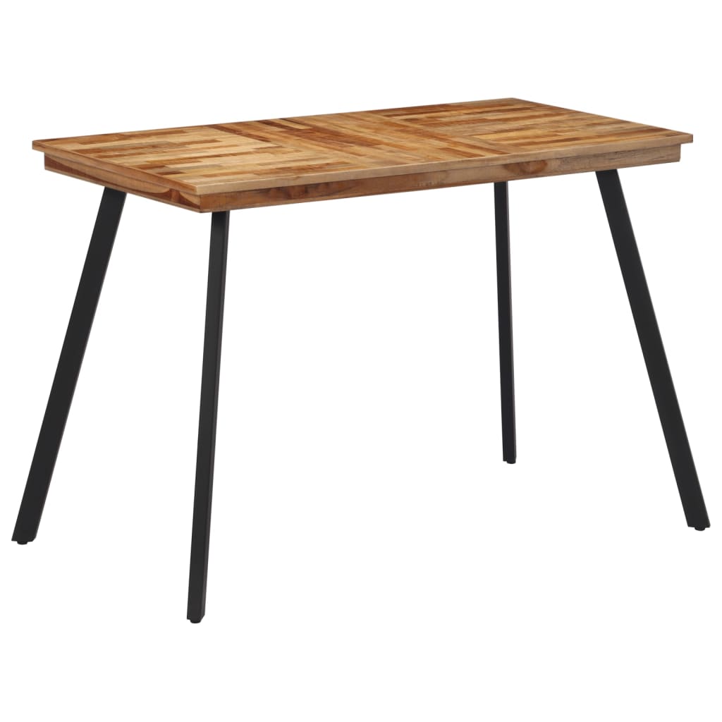 Table À Manger 120X62X76 Cm Bois Massif De Teck