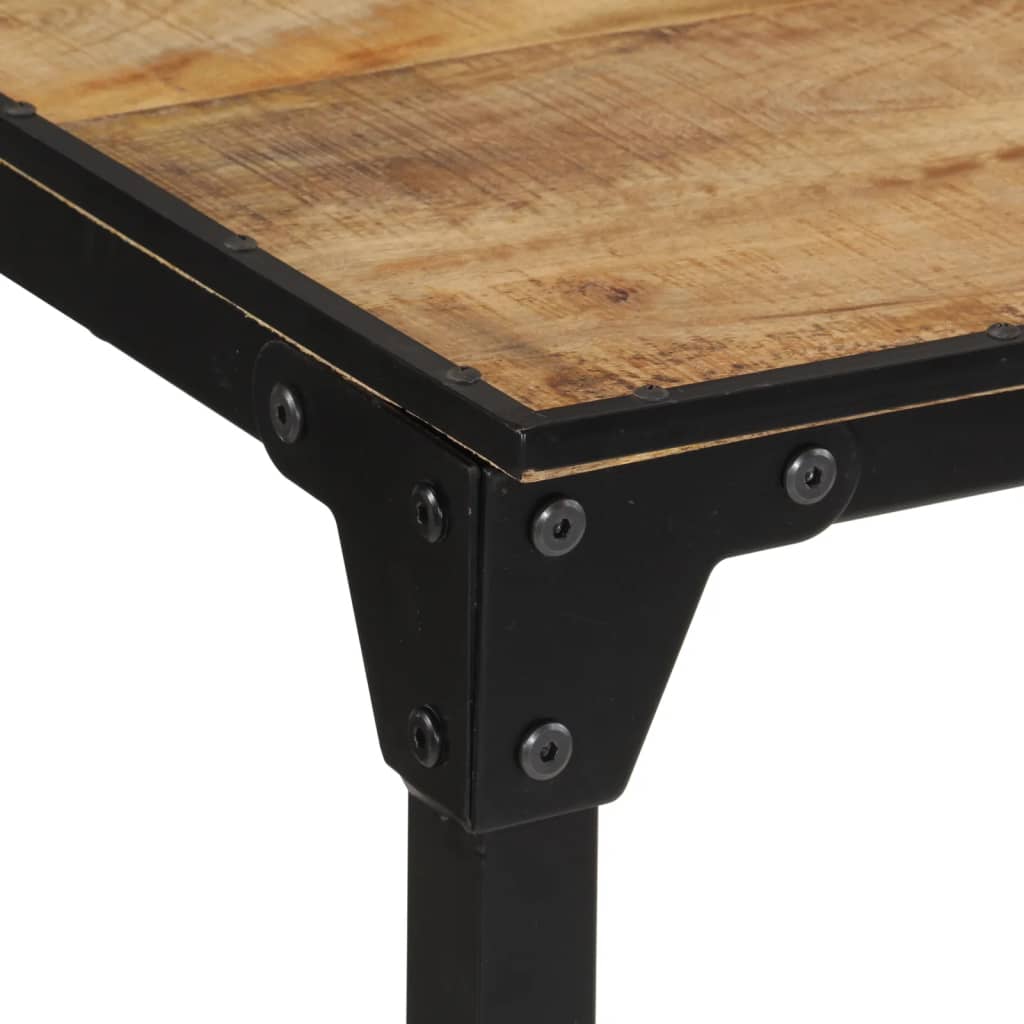 Table De Bar Bois De Manguier Massif Brut