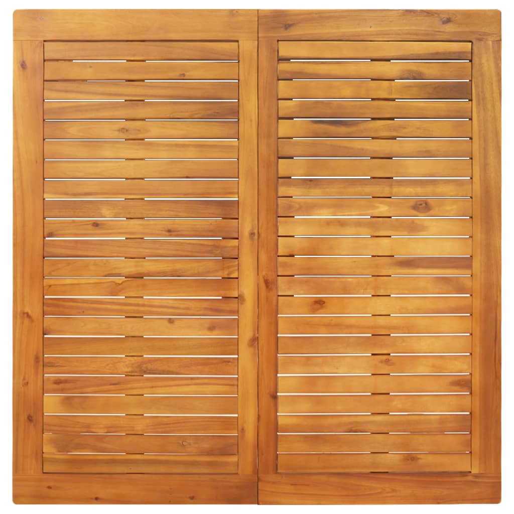 Table À Manger De Jardin Bois D'acacia Massif