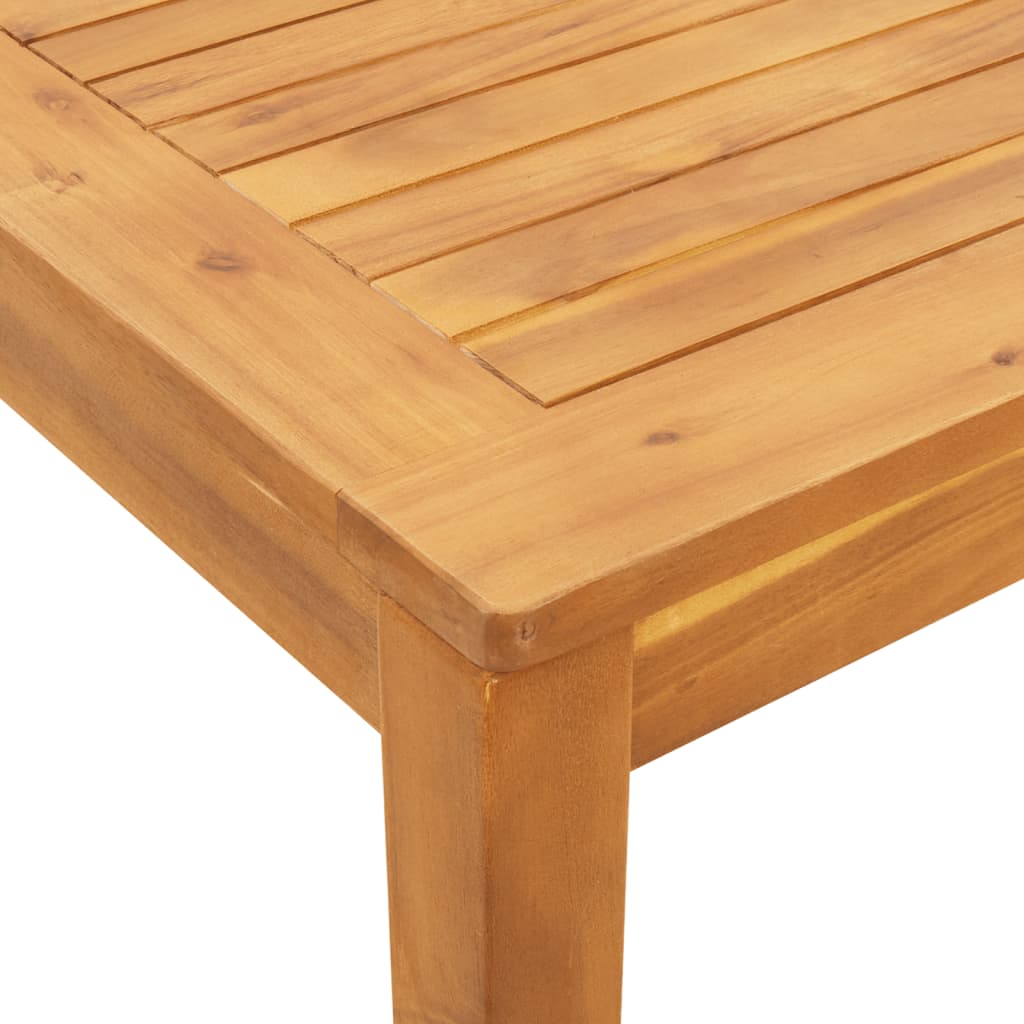 Table À Manger De Jardin Bois D'acacia Massif