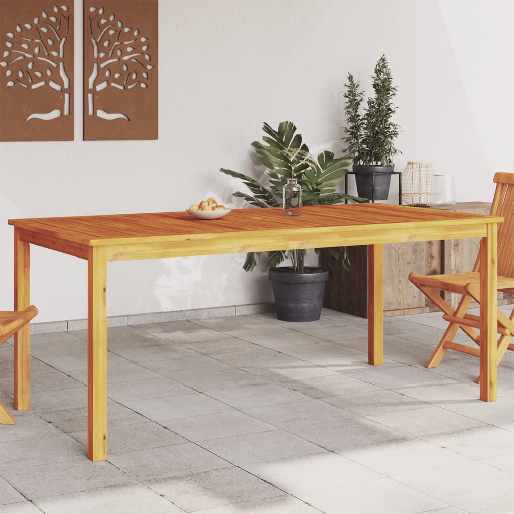 Table À Manger De Jardin Bois D'acacia Massif