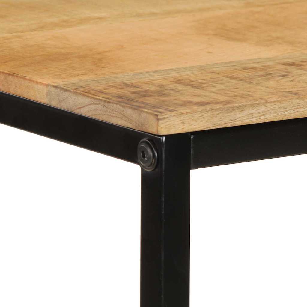 Bibliothèque Marron 70 X 35 X 110 Cm Bois De Manguier Massif