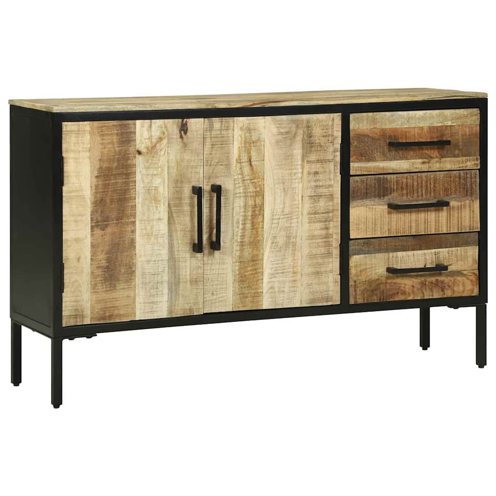Buffet Marron Bois De Manguier Massif