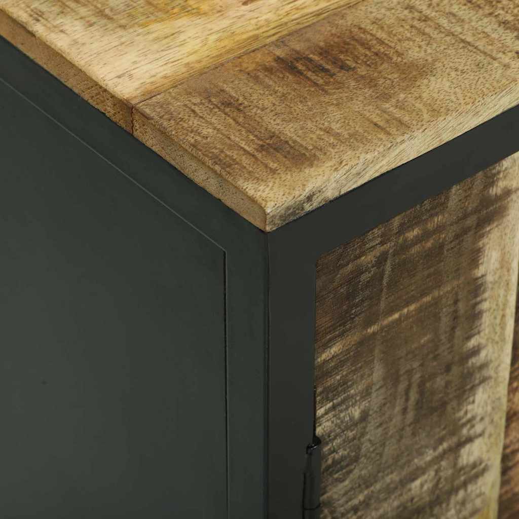 Buffet Marron Bois De Manguier Massif