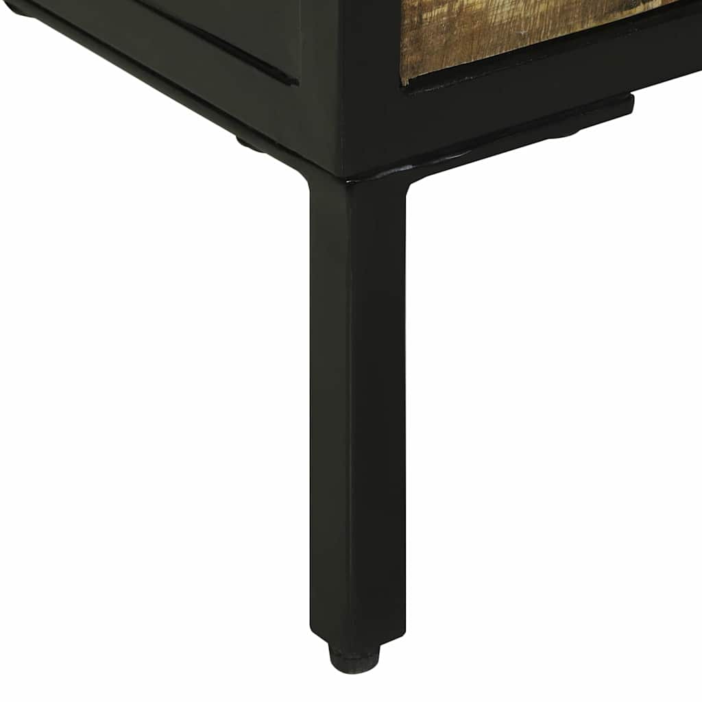 Buffet Marron Bois De Manguier Massif
