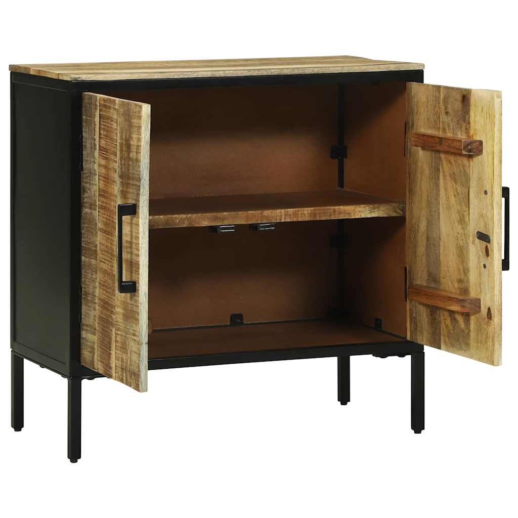 Buffet Marron Bois De Manguier Massif