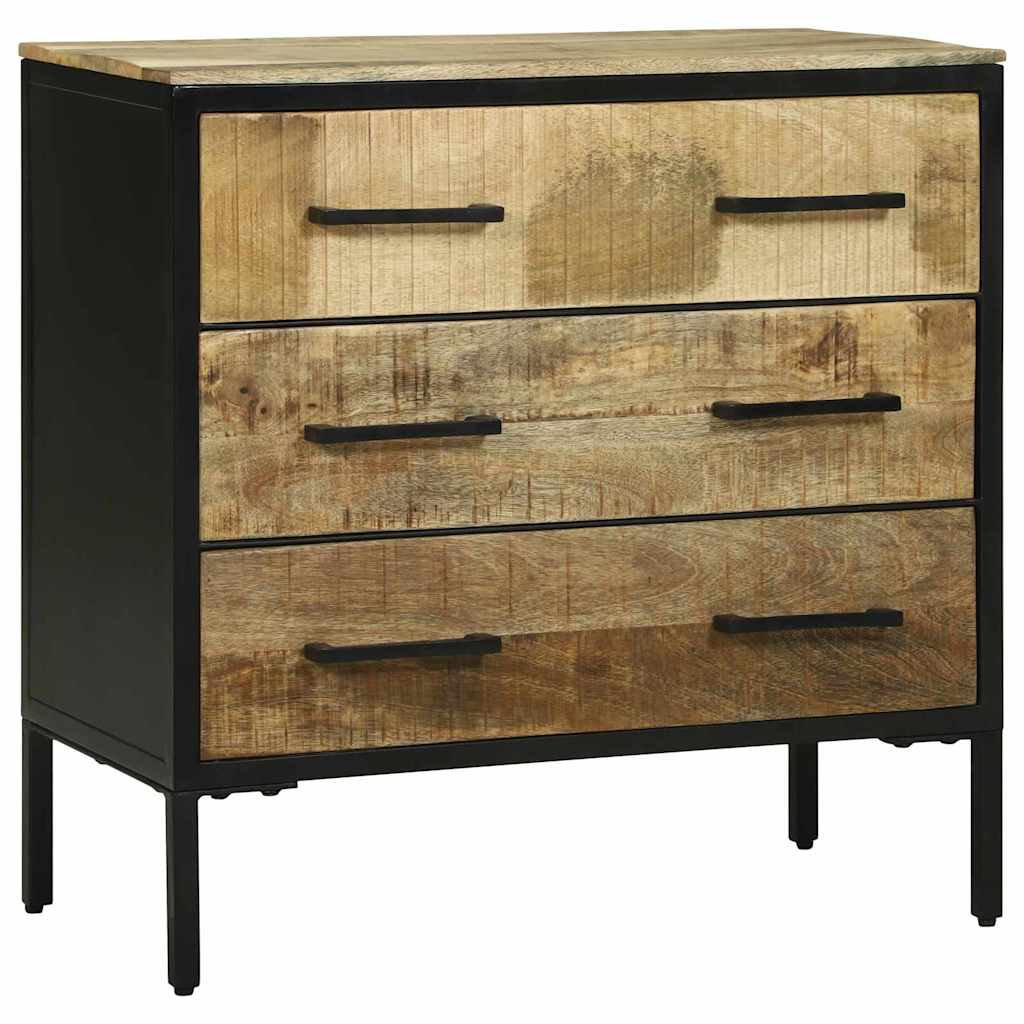 Buffet Marron Bois De Manguier Massif