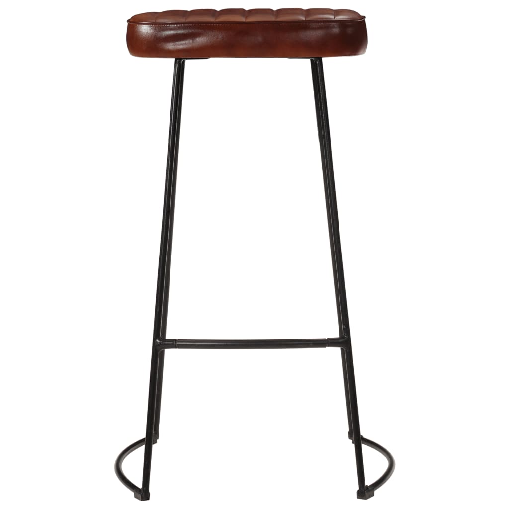 Ensemble De Bar 5 Pcs Bois De Manguier Brut Massif Et Métal