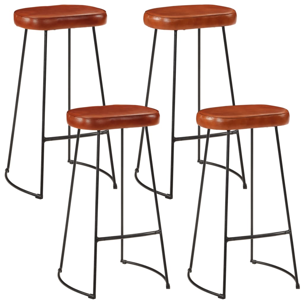Ensemble De Bar 5 Pcs Bois De Manguier Brut Massif Et Métal