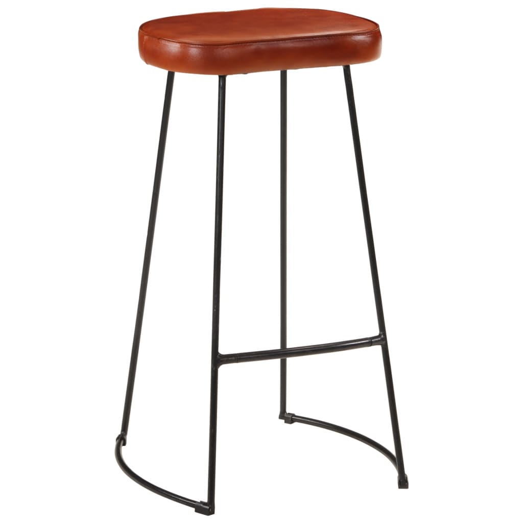 Ensemble De Bar 5 Pcs Bois De Manguier Brut Massif Et Métal