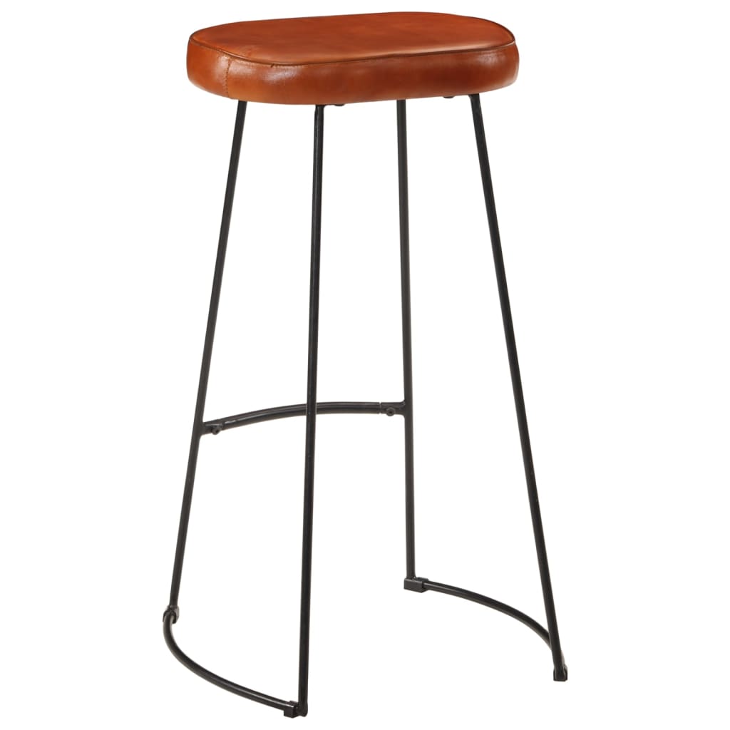 Ensemble De Bar 5 Pcs Bois De Manguier Brut Massif Et Métal
