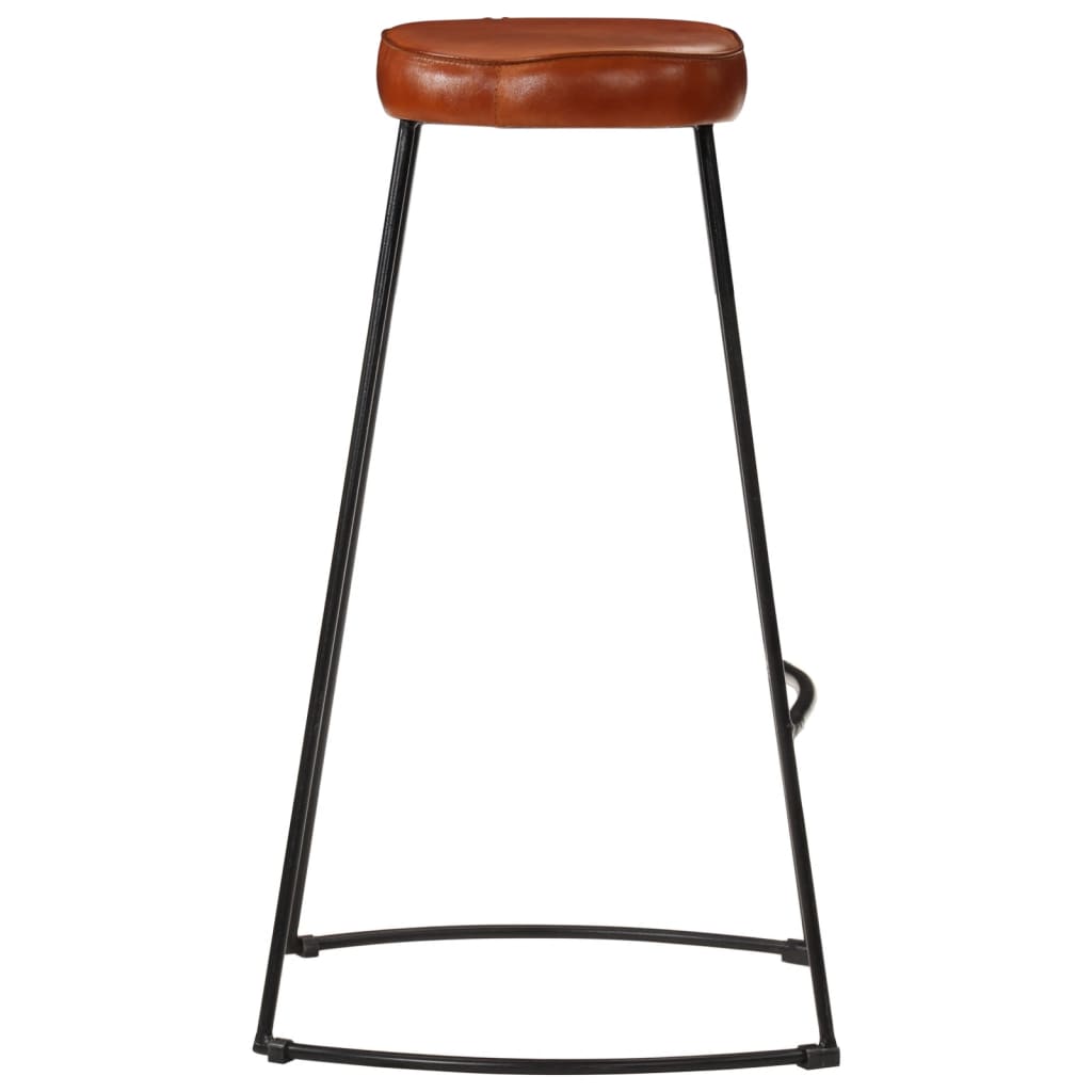 Ensemble De Bar 3 Pcs Bois De Manguier Brut Massif Et Métal