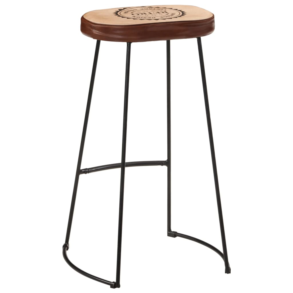Ensemble De Bar 3 Pcs Bois De Manguier Brut Massif Et Métal