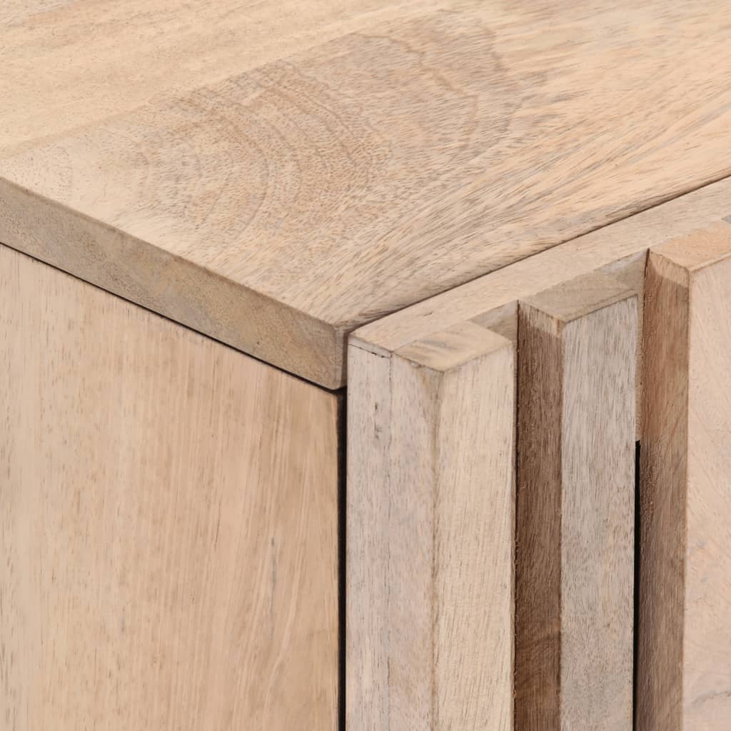 Meuble Tv 105X34X46 Cm Bois Massif De Manguier