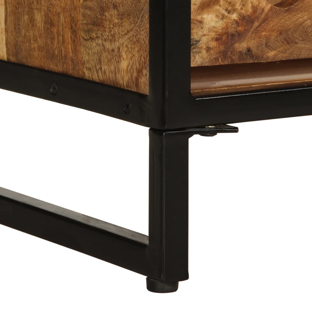 Casier À Vin Pour 9 Bouteilles Bois Massif De Manguier